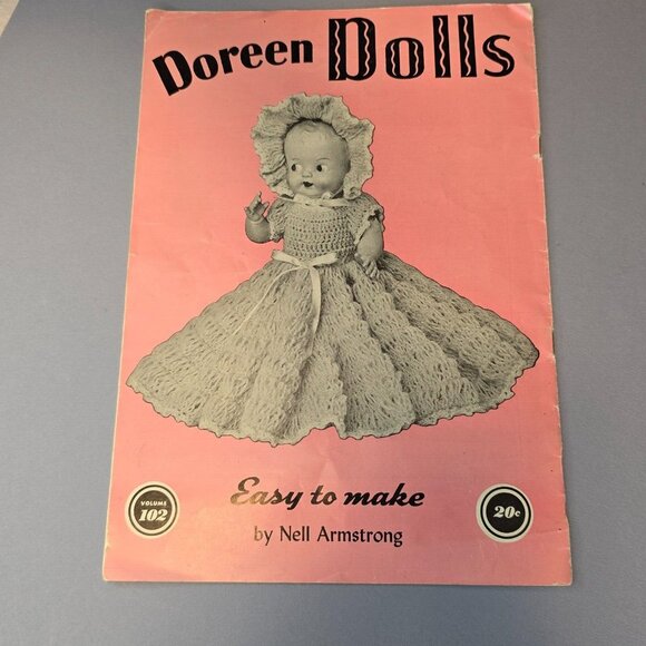 Doreen Dolls Book Neil Armstrong Volume 102 Knitting 12th Edition 1951 Direction - Picture 8 of 8
